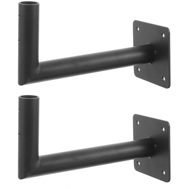 2 Sets Weather Vane Bracket Flag Pole Station Mounting Outdoor