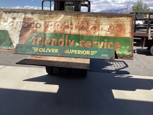 Oliver superior wood sign Implement Agriculture Farming  wood sign. Orignal