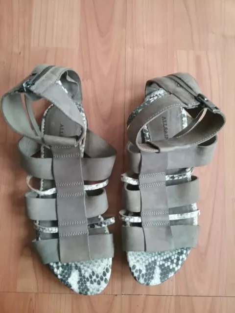 ALLSAINTS SANDALS SIZE 4 29.00 PicClick UK