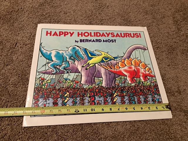Big Book Teacher Oversized Easel Reading Story Happy Holidaysaurus Bernard Most
