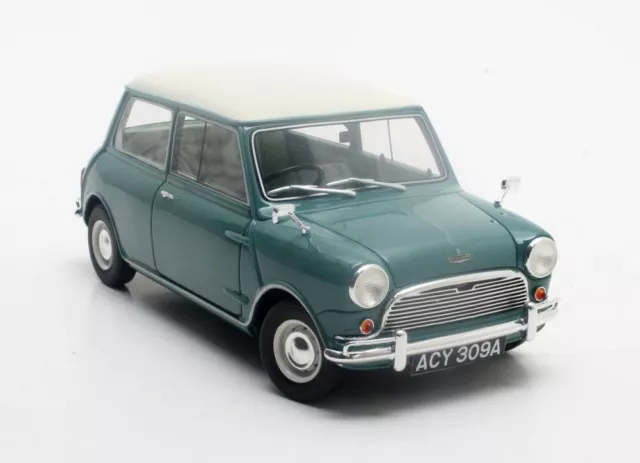 Cult Austin Mini Cooper MK1 Blue White 1961 1963 1:18 1/18 Classic Car Model UK