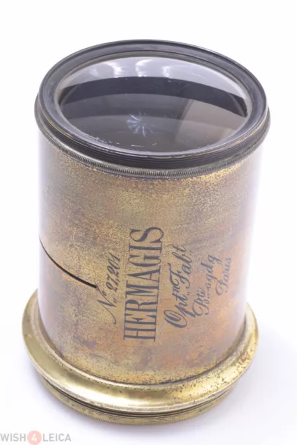 ✅ HERMAGIS NO.4 APLANAT LENS BROKEN REAR ELEMENT 8x10, 5x7 SOLD AS-IS!! ✅ HERMAGIS NO.4 APLANAT LENS BROKEN REAR ELEMENT 8x10, 5x7 SOLD AS-IS!!