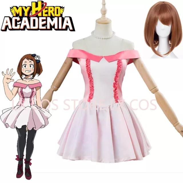 My Hero Academia Boku No Hero Academia Two Heroes Ochaco Uraraka Cosplay Costume