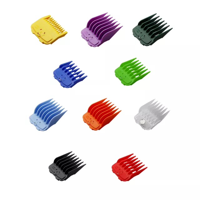 10PCS 10 size Hair Clipper Guide Guard Strong Magnetic Limit CombFor WAHL