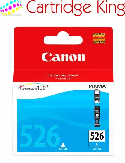 Canon CLI-526 Printer Ink Cartridge Cyan