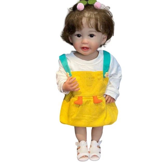 55cm Reborn Doll Cute Girl Doll Anatomically Correct Realistic Newborn Babe