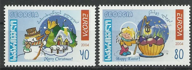 j604 CEPT 2004/ Georgien MiNr 456/57 A **