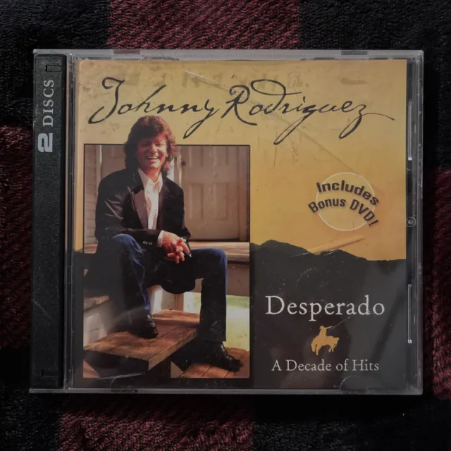 Desperado: A Decade of Hits by Johnny Rodriguez (CD, Jun-2004, Intersound)