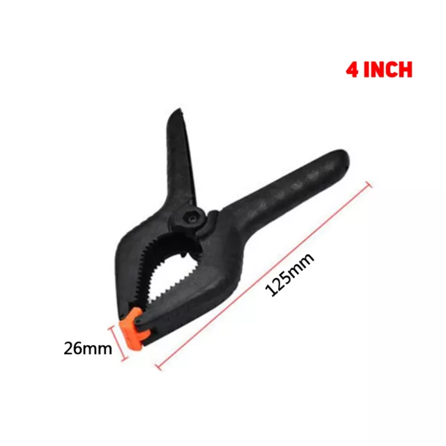 4In Plastic Nylon Spring Clamp Clip for Photography Photo Studio Backdrops hot
