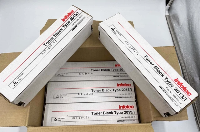Toner Konvolut Lagerbestand Patronen Black Type 2013/I EDEL SCHROTT