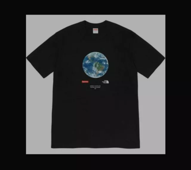 SUPREME X THE North Face One World Tee SS20 White Size M Medium 