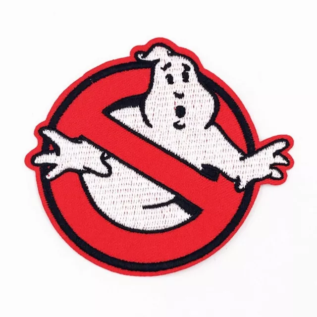 Toppa Patch Ghostbuster Ricamata Termoadesiva Acchiappa Fantasmi