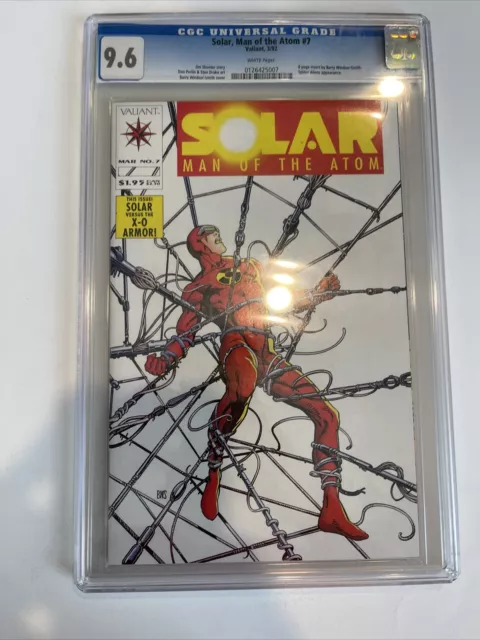 Solar Man Of The Atom #7 (1992) CGC 9.6!!