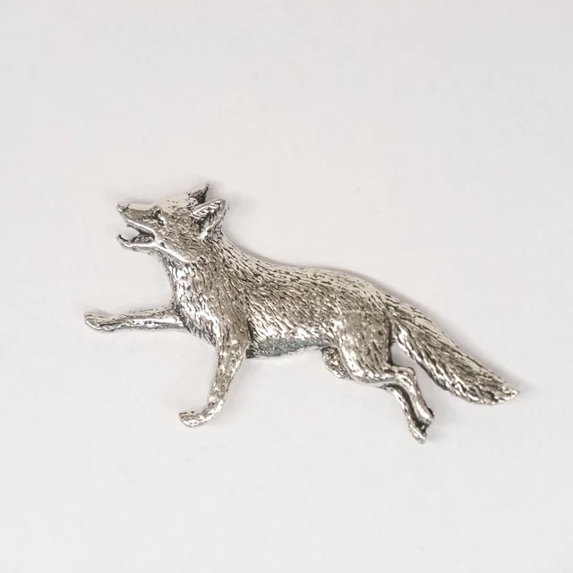 Fuchs Corriendo Pin de Solapa Pin Sombrero Adorno Button Agujón Regalo