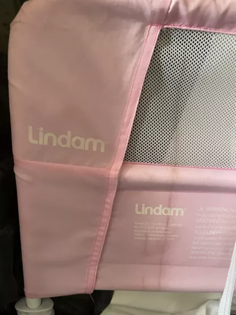 Lindam Easy Fit Bed Guard - Pink (051512)