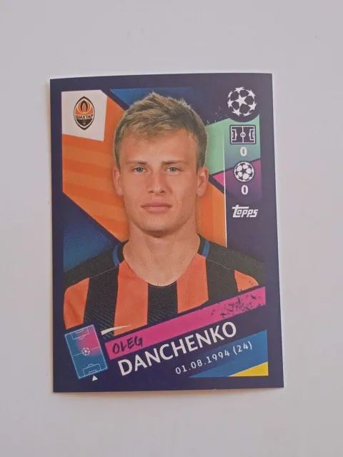 N. 431 Oleh Danchenko FC Shakhtar Donetsk - Champions League 2018/19 Topps