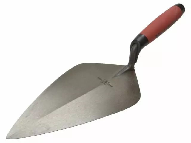 Marshalltown 34D Wide London Pattern Brick Trowel DuraSoft® Handle 11in