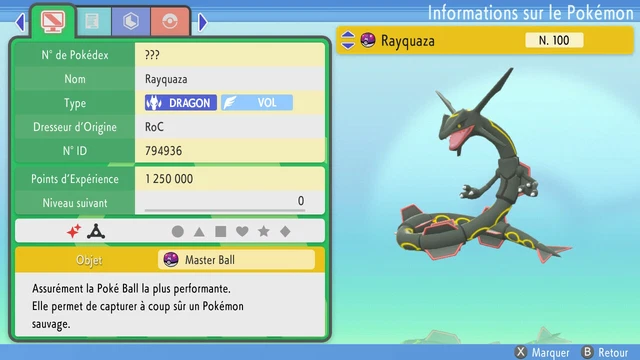 Pokémon Latias Shiny 6IV - Pour Pokémon Diamant Étincelant / Perle Scintillante Sur Nintendo Switch