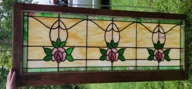 Antique Stained Glass Window