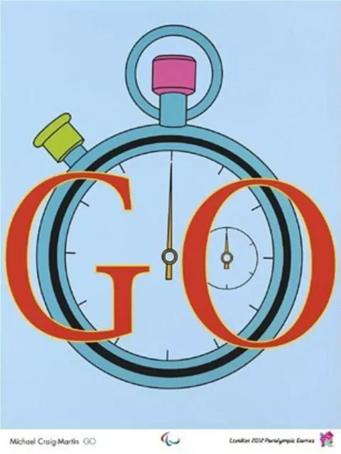 Michael Craig Martin London Poster Der Olympischen Spiele 2012 - Neuwertig - Versiegelt 2