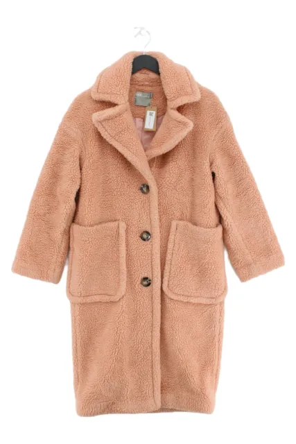 Asos Women's Coat UK 6 Pink 100% Other
