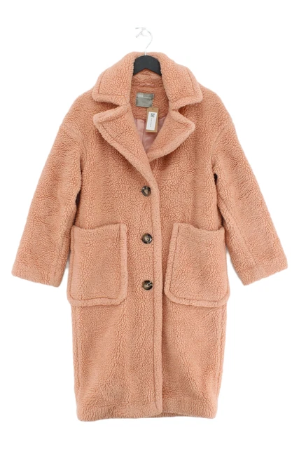 Asos Women's Coat UK 6 Pink 100% Other
