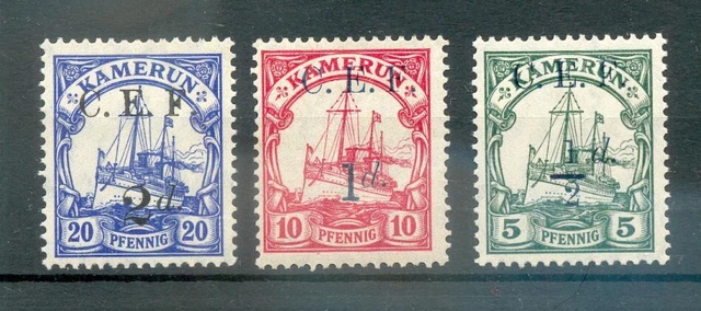 Kamerun BRITISCH 2-4 LUXUS * MH 18EUR (71155