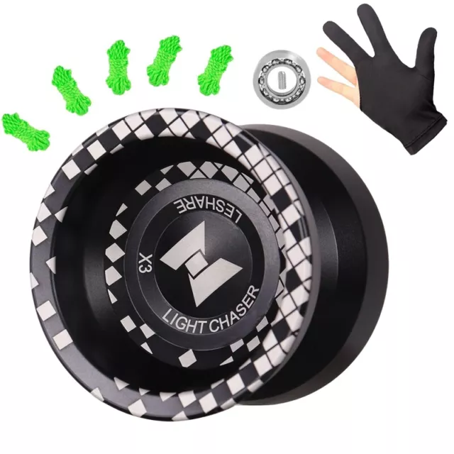 Unresponsive LIGHT CHASER X3 Competitive Yo-Yo,Alloy  for Beginners,and6890