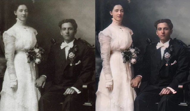 Professional High Quality Photo Restoration, Old Picture Colorization, Resize