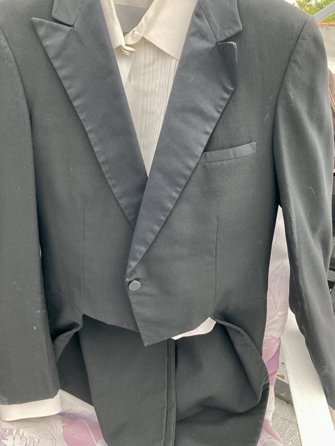VINTAGE_designer_CHARLIE CHAPLIN-style TUXEDO Tailcoat_Broadway Musical PLAYBILL