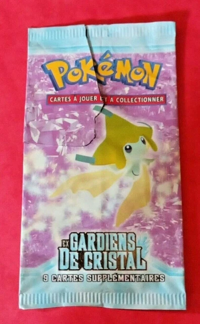 Booster de cartes Pokemon VIDE - EX Gardiens de Cristal (Jirachi) - FR