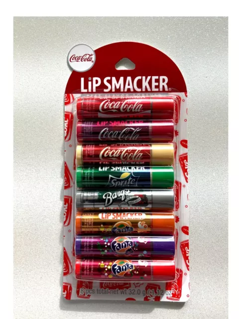 Coca Cola Flavored Lip Balm - 8 Count Package - Various Flavors