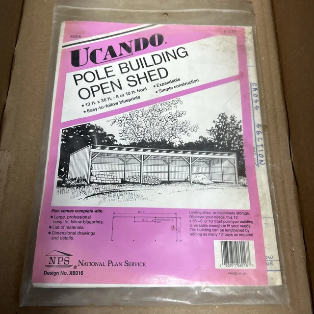 Diseño de servicio de plan nacional para construcción de postes X6016