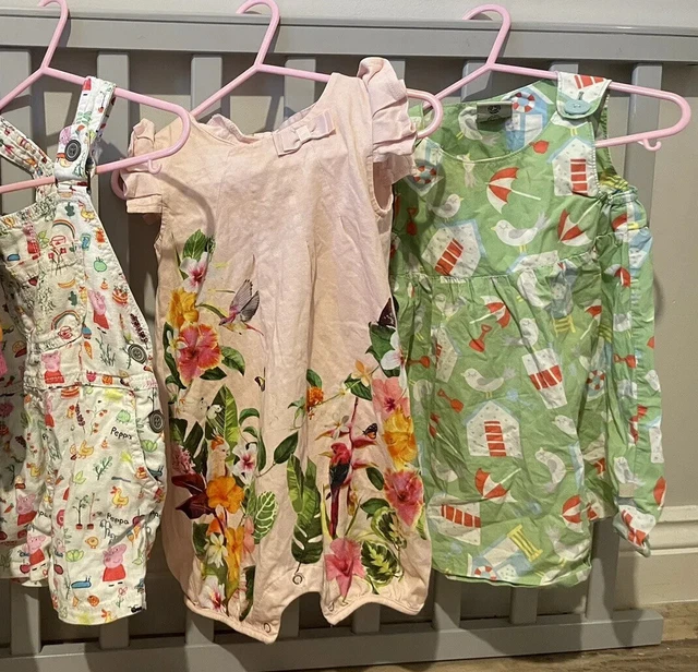 💕Baby Girls Spring/Summer Clothes Bundle VGC (12-18 Months) 💕
