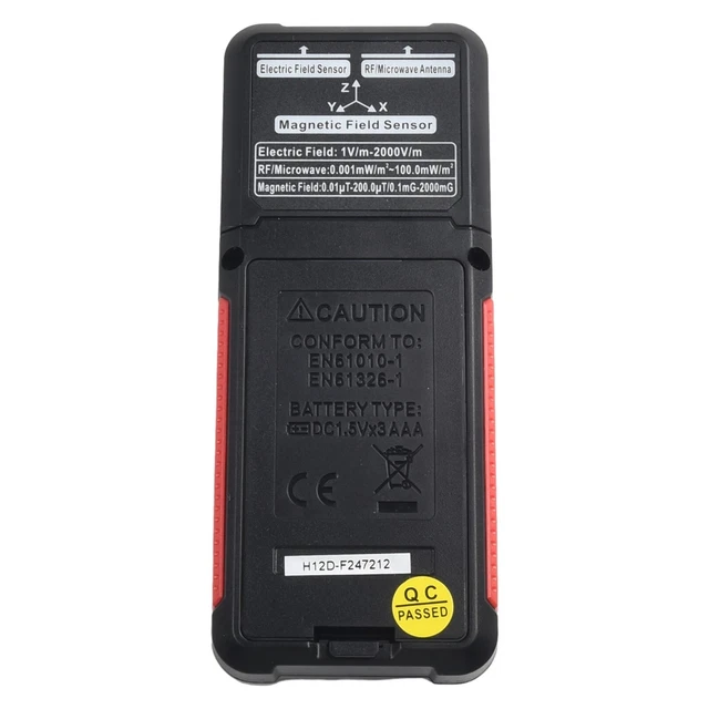 ADVANCED EMF METER for High Voltage Lines and Transformer Radiation