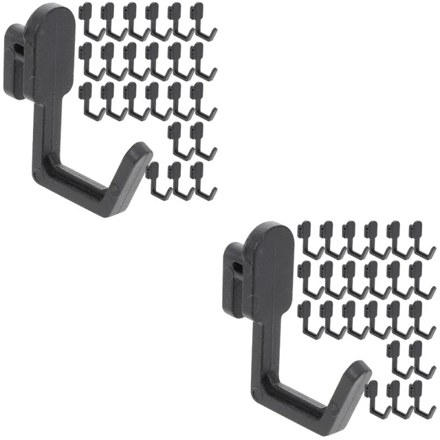 48 Pcs Pegboard Accessories Pegboard Tool Utility Hook Peg Board Hook