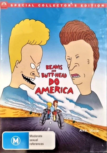 BEAVIS AND BUTTHEAD Do America (DVD, 1996) Mike Judge, Bruce Willis EUR ...