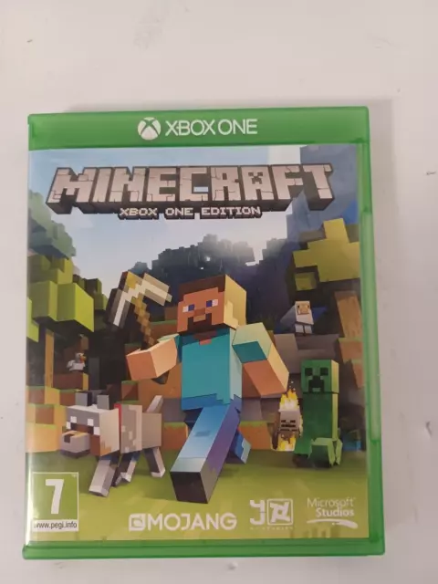 Microsoft Xbox One Edition Minecraft Untested *Free UK Postage* D43 B68