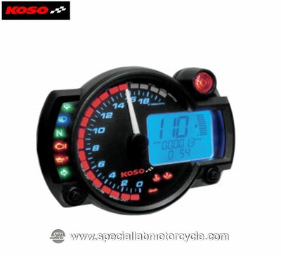 KOSO KOSO KOBA551B20 Compte-Tours Gp Style II 55MM Piaggio 50 NRG Extreme MC2 