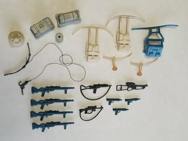 HTF Vintage 70s-80s Lot of Star Wars Kenner Figure (Small) Accessories, Weapons