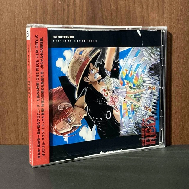 ONE PIECE FILM Red Original Soundtrack 2022 Anime Music CD Album OST