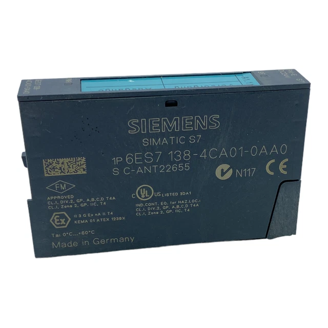 Siemens 6ES7138-4CA01-0AA0 Module de Puissance Dc