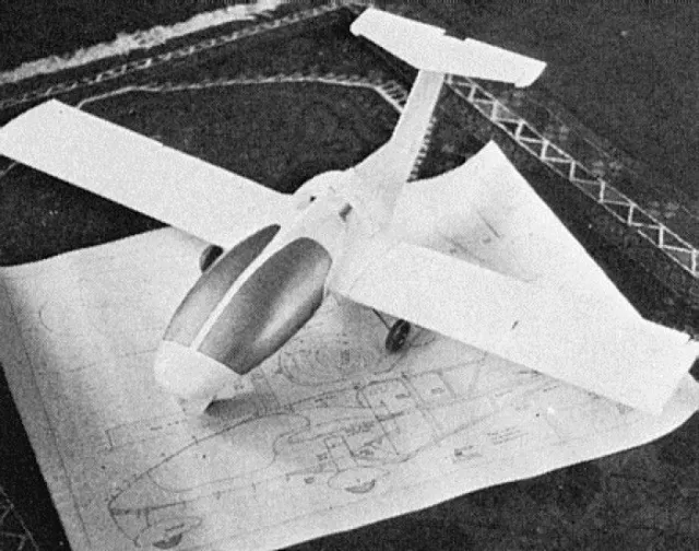 Bauplan RFB Fanliner Modellbauplan Motorflugmodell