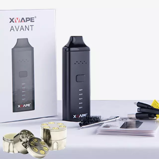 XMAX Avant Ultra Portable Dry Herb Vaporizer, 2022 Edition, *FREE HERB GRINDER*