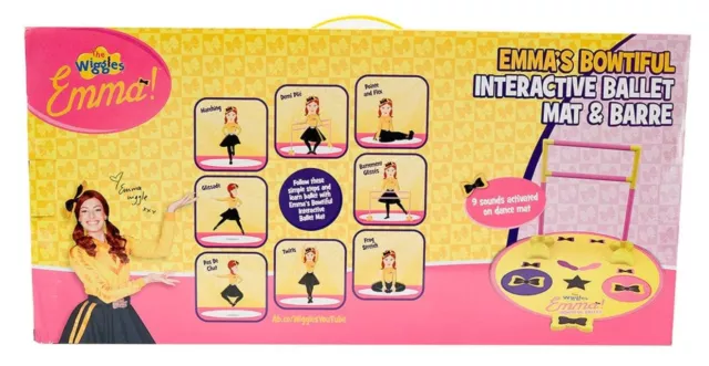 The Wiggles Emma's Bowtiful Ballet Mat & Barre Studio Dancing Instructional Bow 3