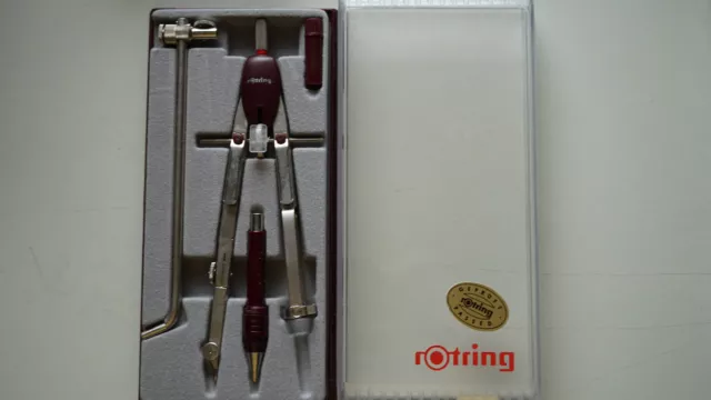 Original rOtring CONVEX Zirkel-Set R 531147 UNBENUTZT N° 4a