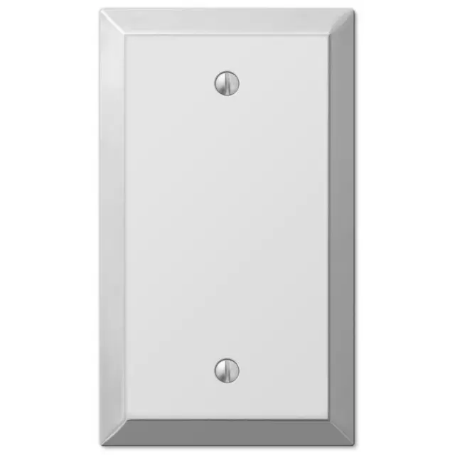 Polished Chrome Switchplate Light With Wall Plate Cover Outlet Toggle Rocker