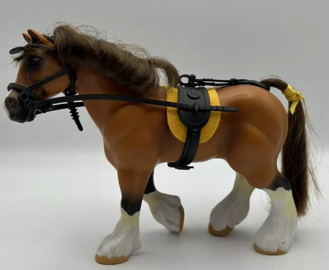 Grand Champions MOLLY MARE Draft Clydesdale Figurine Toy Horse Empire Toys  VTG