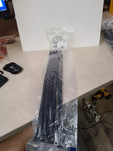 Heavy Duty Cable Tie, 175lb, 21", Black, 25/PK