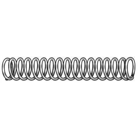 Zoro Select 1Nbw4 Compress Spring Stock,12 In L,Pk3